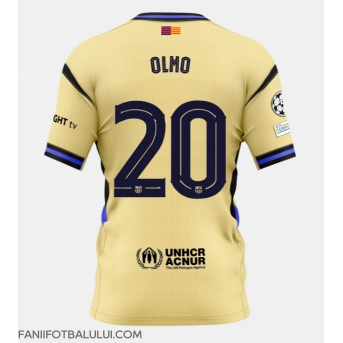 Barcelona Dani Olmo #20 Tricou Fotbal Replică 2025-26 Barbati Deplasare